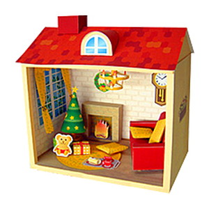 クリスマスのペーパークラフト