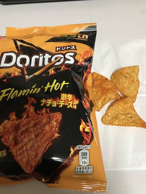 ドリトス激辛ナチョチーズのレビュー