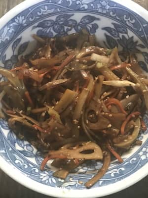 ブロッコリーの芯のきんぴら