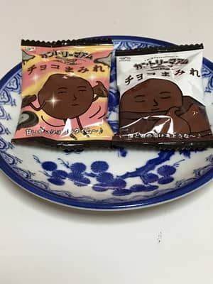 カントリーマアムチョコまみれのレアパッケージ