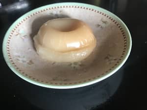 カチカチ鏡餅をレンチン