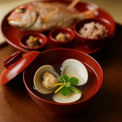 なぜお食い初めにハマグリのお吸い物を食べるのか