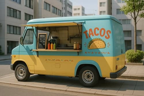 タコスのキッチンカー